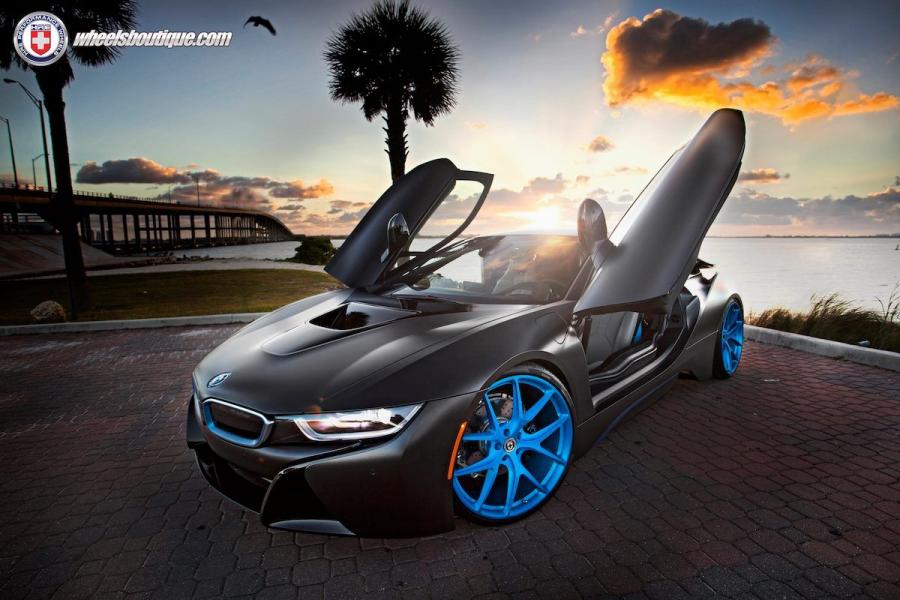  BMW i8 on HRE Wheels 2014 года  (фото 4 из 12)